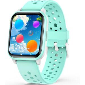 🆕 Kids Smart Watch Green Multiple Sports Sleep Mode Pedometer Stylish Design